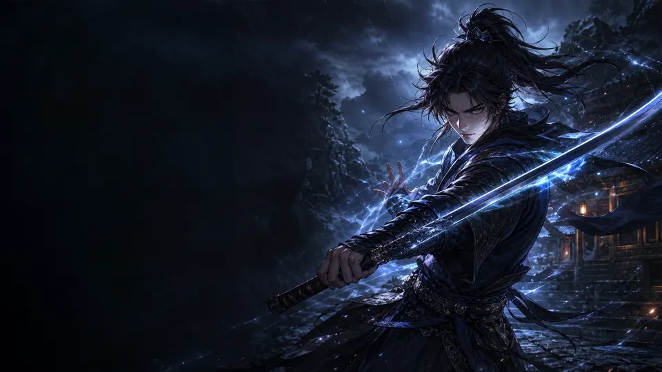 AI-generated Absolute Sword Sense manhwa translate AI hero image for Nayovi OCR translation.